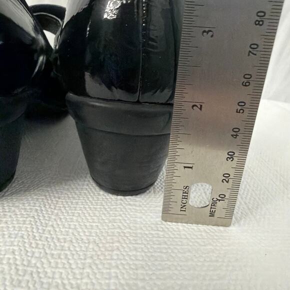 Naot Mary Jane Shoes Womens Size 10 Black Patent Leather - Picture 7 of 10